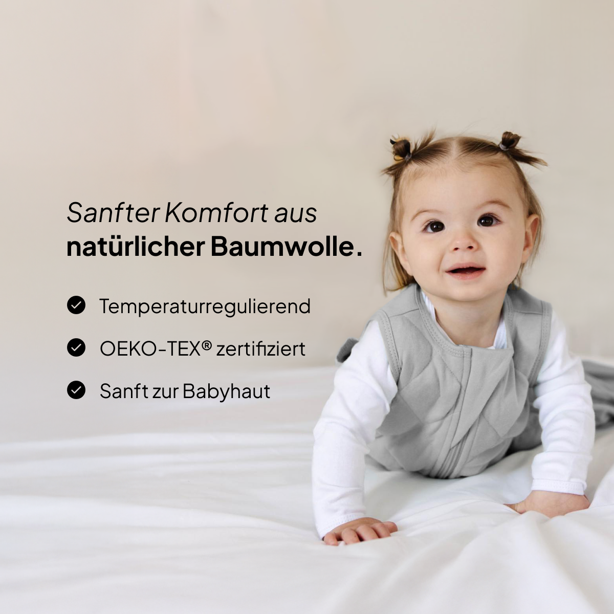 Materialien vom Gewichtsschlafsack